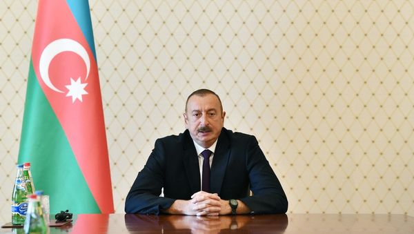 Президент Азербайджана Ильхам Алиев в ходе совещания руководителей правоохранительных органов, Баку, 13 июля 2018 года - Sputnik Азербайджан