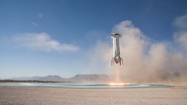 Космический корабль New Shepard - Sputnik Азербайджан
