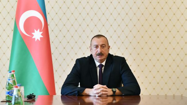 Президент Азербайджана Ильхам Алиев - Sputnik Азербайджан