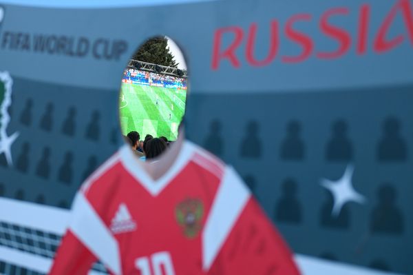 Как в Баку смотрели финал ЧМ-2018 - Sputnik Азербайджан