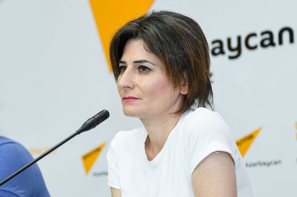Пресс-конференция Общественного объединения “Биосфер” в мультимедийном пресс-центре Sputnik Азербайджан - Sputnik Азербайджан