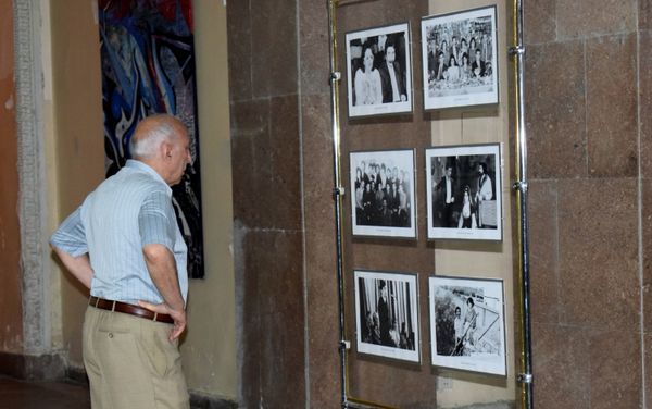 Вечер, посвященный 75-летию народного артиста Азербайджана Шахмара Алекперова. Баку, Музейный центр, 17 июля 2018 года - Sputnik Азербайджан