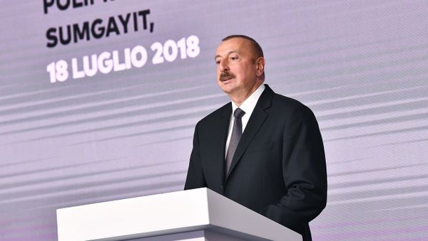 Президент Азербайджана Ильхам Алиев - Sputnik Азербайджан