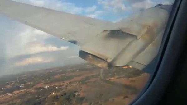 Видео, снятое пассажиром авиалайнера в момент его крушения - Sputnik Азербайджан