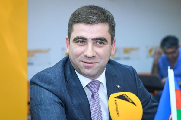 Глава отдела продаж и маркетинга Бакинского международного морского торгового порта Мамед Гамидов - Sputnik Азербайджан