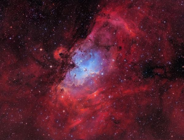 Работа The Eagle nebula фотографа Marcel Drechsler, вошедшая в шорт-лист премии Insight Investment Astronomy Photographer of the Year 2018 - Sputnik Азербайджан