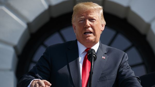 Президент США Дональд Трамп - Sputnik Азербайджан
