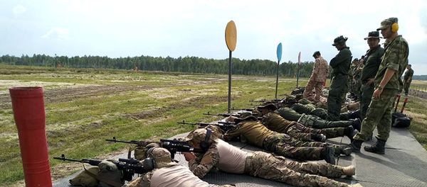 Азербайджанские снайперы продемонстрируют свое мастерство на конкурсе Снайперский рубеж - Sputnik Азербайджан
