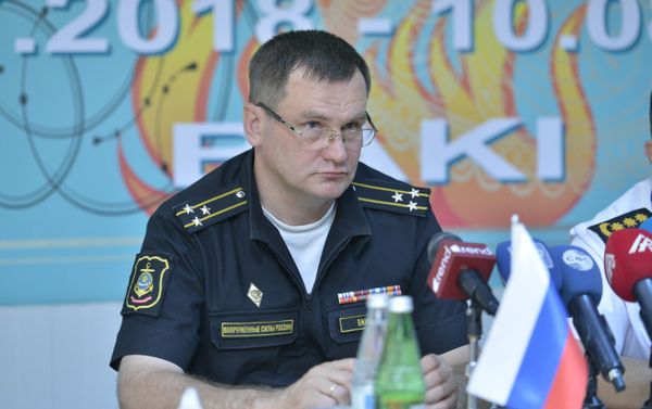 Руководитель российской делегации Сергей Екимов - Sputnik Азербайджан