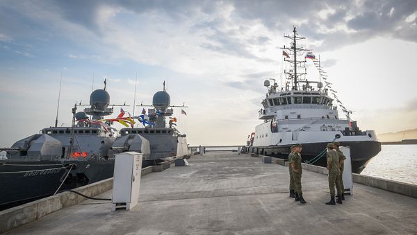 Церемония открытия международного конкурса Кубок моря-2018 - Sputnik Азербайджан