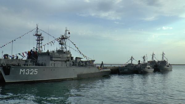 Свистать всех наверх! Военные моряки Азербайджана готовы к морскому бою - Sputnik Азербайджан
