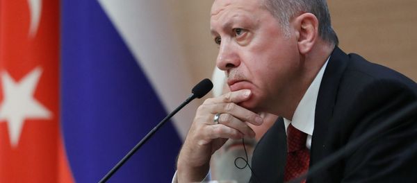 Президент Турецкой Республики Реджеп Тайип Эрдоган Президент Турецкой Республики Реджеп Тайип Эрдоган - Sputnik Азербайджан