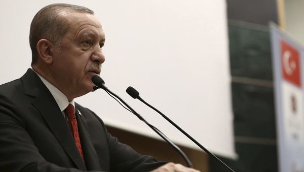 Президент Турции Реджеп Тайип Эрдоган - Sputnik Азербайджан
