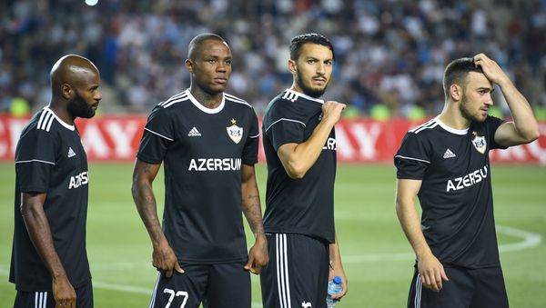 Футболисты клуба Карабах, фото из архива - Sputnik Азербайджан