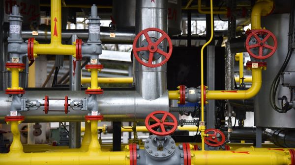 Газодобывающее предприятие компании «Укргаздобыча» во Львовской области - Sputnik Азербайджан