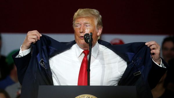 Президент США Дональд Трамп, фото из архива - Sputnik Азербайджан