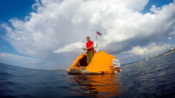 Российский путешественник Юрий Бурлак - Sputnik Азербайджан
