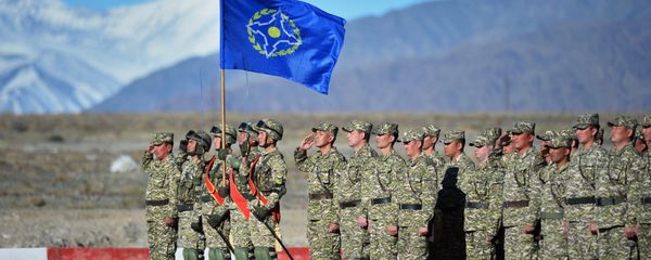 Учения стран ОДКБ Рубеж-2016 - Sputnik Азербайджан