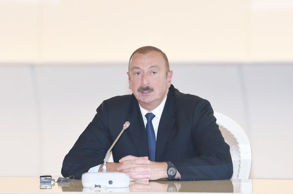 Президент Азербайджанской Республики Ильхам Алиев - Sputnik Азербайджан