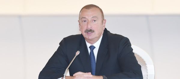 Президент Азербайджанской Республики Ильхам Алиев - Sputnik Азербайджан