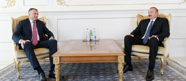 Президент Ильхам Алиев принял верительные грамоты новоназначенного посла Грузии в Азербайджане - Sputnik Азербайджан
