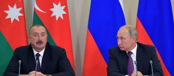 Бережем все, что объединяет наши народы – президент Ильхам Алиев в России - Sputnik Азербайджан