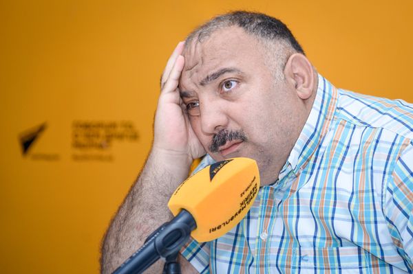 Актер Бахрам Багирзаде в студии Sputnik Азербайджан - Sputnik Азербайджан