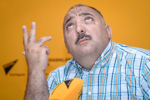 Актер Бахрам Багирзаде в студии Sputnik Азербайджан - Sputnik Азербайджан