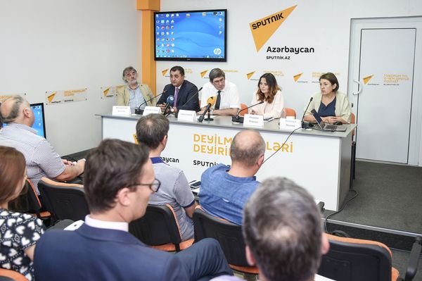 Мероприятие, проведенное по случаю запуска программы SputnikPro - Sputnik Азербайджан