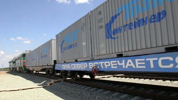 Российский участок международного транспортного коридора Север-Юг - Sputnik Азербайджан