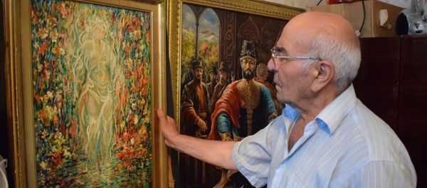 Rəssam Faiq Abdullayev - Sputnik Азербайджан