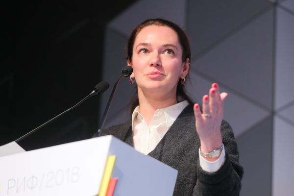 Директор по взаимодействию с государственными органами компании Google Россия Марина Жунич - Sputnik Азербайджан