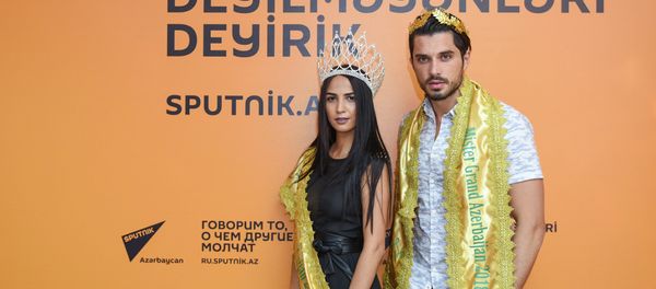 Miss/Mister Grand Azerbaijan Айша Гараева и Нуру Ахмедов - Sputnik Азербайджан