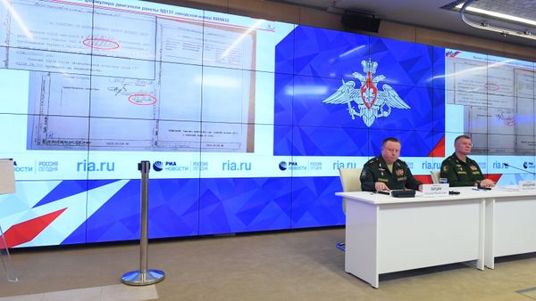 Брифинг Министерства обороны РФ по  крушению Боинга-777 - Sputnik Азербайджан