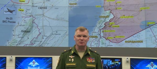 Брифинг Минобороны РФ по поводу пропавшего Ил-20 в Сирии - Sputnik Азербайджан