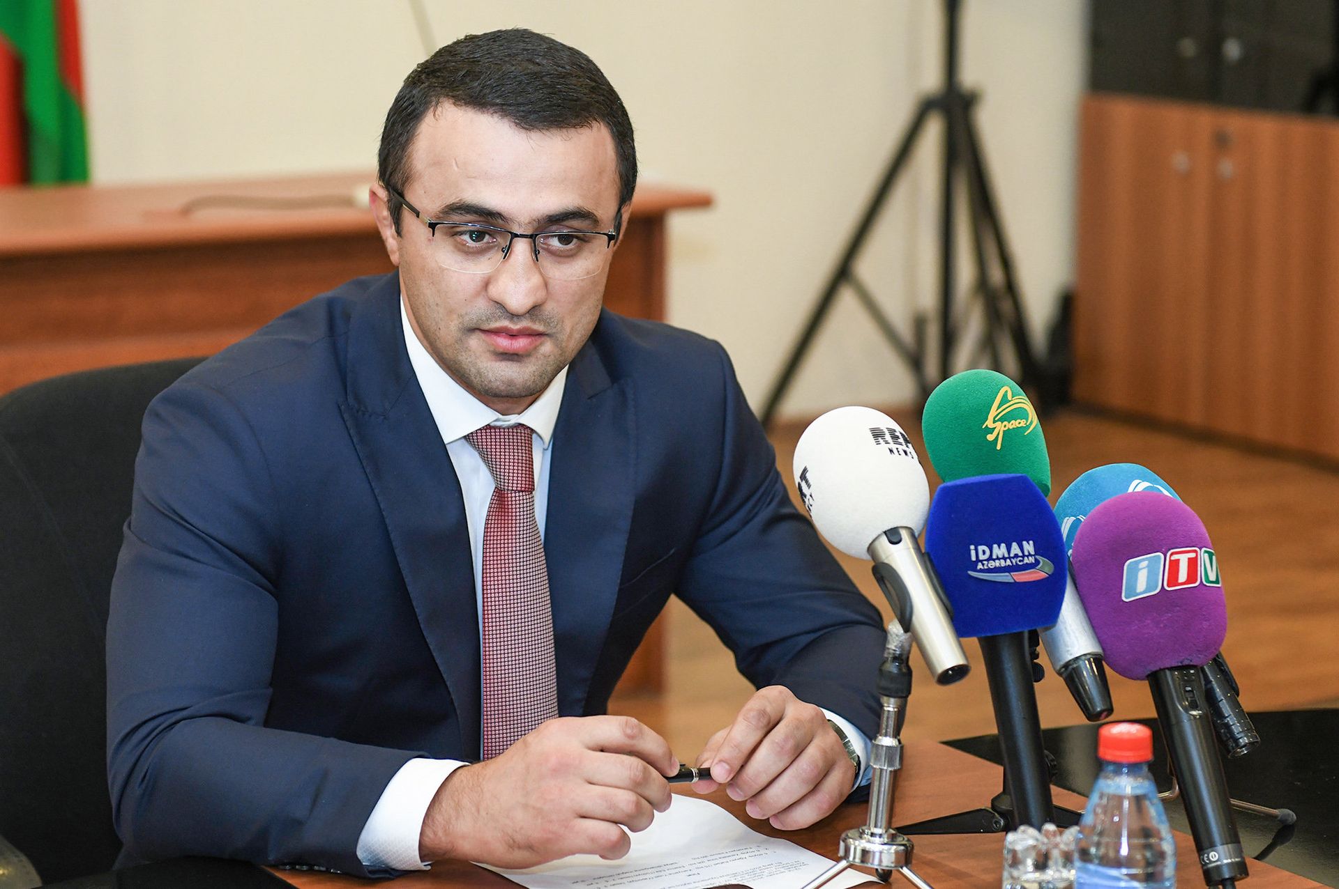 Gənclər və İdman Nazirliyin İdman şöbəsinin müdiri Fərid Mansurov - Sputnik Азербайджан, 1920, 06.08.2023