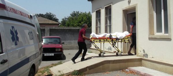 Səhiyyə Nazirliyinin Məhkəmə Tibbi Ekspertiza və Patoloji Anatomiya Birliyinin Bərdə rayon şöbəsi - Sputnik Азербайджан