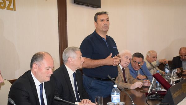 Мероприятие посвященное 60 летию журналиста и общественного деятеля Рауфа Агаева - Sputnik Азербайджан