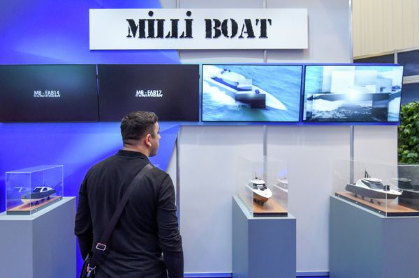 Концепт кораблей береговой охраны Milli Boat, разработанный Азербайджаном - Sputnik Азербайджан