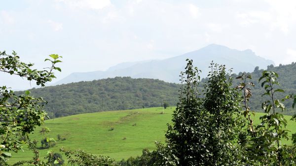 Вид на село Новоивановка - Sputnik Азербайджан
