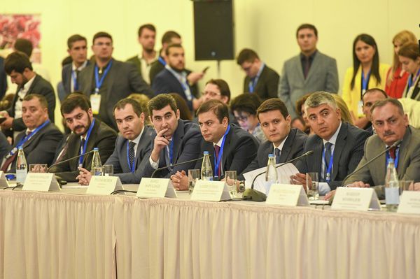Расширенное заседание Азербайджано-российского и Российско-азербайджанского деловых советов - Sputnik Азербайджан
