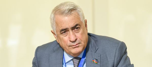 Джавид Гурбанов председатель ЗАО Азербайджанские железные дороги - Sputnik Азербайджан
