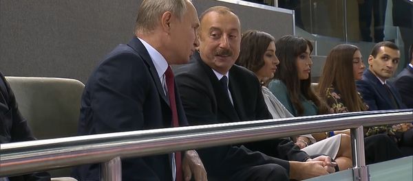 Как Владимир Путин болел за российских дзюдоистов в Баку - Sputnik Азербайджан