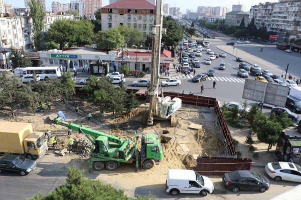 Пересечение Московского проспекта с улицей 20 января — Шамахинская дорога  - Sputnik Азербайджан