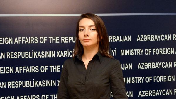 Руководитель пресс-службы МИД Азербайджана Лейла Абдуллаева - Sputnik Азербайджан