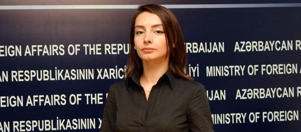 Руководитель пресс-службы МИД Азербайджана Лейла Абдуллаева - Sputnik Азербайджан