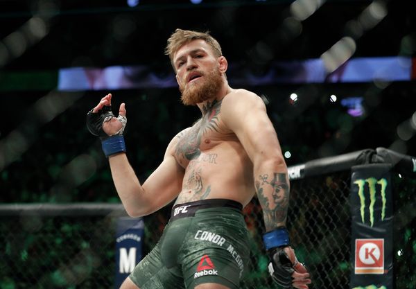Бой Хабиба Нурмагомедова против Конора Макгрегора за титул чемпиона UFC в легком весе - Sputnik Азербайджан