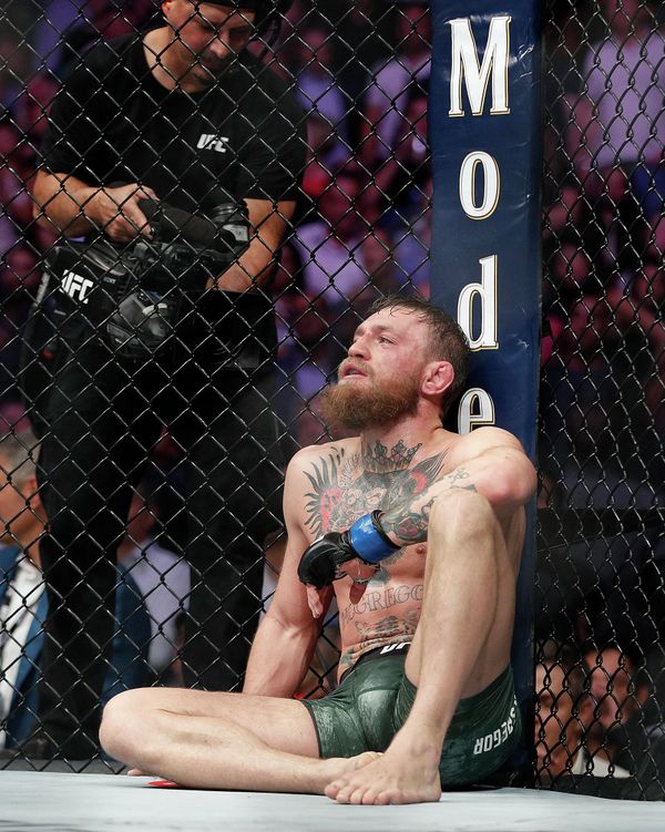 Бой Хабиба Нурмагомедова против Конора Макгрегора за титул чемпиона UFC в легком весе - Sputnik Азербайджан