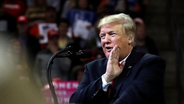 Президент США Дональд Трамп, фото из архива - Sputnik Азербайджан
