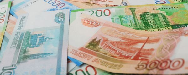 Российские рубли, фото из архива - Sputnik Азербайджан